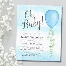 Recherche de oh invitation de baby shower invitations Eucalyptus