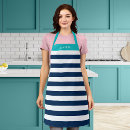 Recherche de plage blanche tabliers Bleu marine
