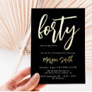 Recherche de luxe invitations Feuille d'or