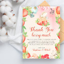 Recherche de fraises vœux cartes Baby shower