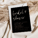 Recherche de rose gold bridal shower invitations Script