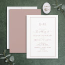 Recherche de elegant dusty rose mariage invitations Formel