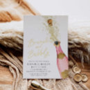 Recherche de brunch et pétillant invitations Rose et or