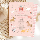 Recherche de animaux de la ferme invitations Fête d'anniversaire agricole