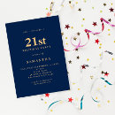 Recherche de 21ans anniversaire invitations Typographie