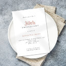 Recherche de sur 30 ans anniversaire invitations Fête de 30e anniversaire