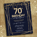 Recherche de 70th anniversaire invitations Élégant