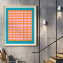 Recherche de motif turquoise posters Style contemporain