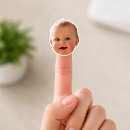 Recherche de visage de bébé autocollants Uniques