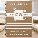 Recherche de rayé carnets Initiales