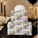 Suche nach lustige 50 geburtstags geschenkpapier Schwarz