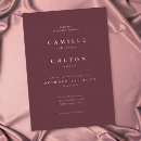 Recherche de vin mariage invitations Minimaliste