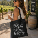 Recherche de vin tote bags Anniversaire