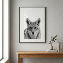 Recherche de tête art Impression
