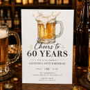 Recherche de de 60 ans anniversaire invitations Pour lui