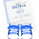 Recherche de chaussures de bébé invitations Minimaliste