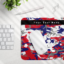 Recherche de camouflage bleu tapis souris Motif de camouflage