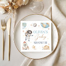 Recherche de astronaute serviettes Baby shower
