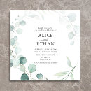Recherche de de été mariage invitations Vert sauge