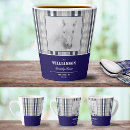 Recherche de bleu marine et blanc tasses Pour eux