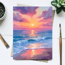 Recherche de peintures de plage cartes postales Océan