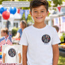Suche nach amerikanische flagge mit adler tshirts Für kinder