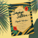 Recherche de motif zèbre invitations Fête d'anniversaire