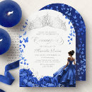 Recherche de diadème royal invitations Quinze ans