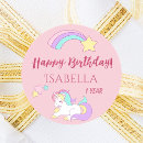 Recherche de unicorn birthday autocollants Magique