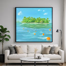 Suche nach orange poster Ozean