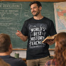 Suche nach geschichtslehrer tshirts Welt