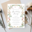 Recherche de fleur anniversaire invitations Fête d'anniversaire