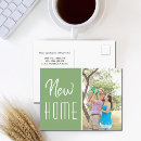 Recherche de typographie chic cartes postales Nouvelle maison