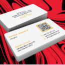 Recherche de noir blanc orange cartes visite Code qr