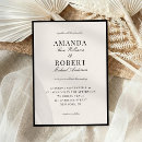 Recherche de esthétique invitations Classique