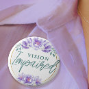 Recherche de beau pourpre badges Pour elle