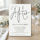 Recherche de brunch de mariage invitations Noir et blanc