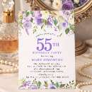 Recherche de 55 anniversaire invitations Élégant