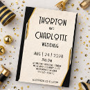 Recherche de cuir noir invitations Classique