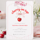 Recherche de fruits rouges invitations Coquette