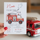 Recherche de anniversaire pompier cartes invitations Boy