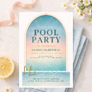 Suche nach poolparty einladungen Pool geburtstagsfeier