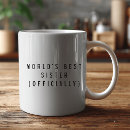 Suche nach die beste schwester der welt tassen Schwestern