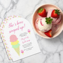 Recherche de cornet de crème glacée invitations Dessert