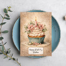 Recherche de cupcake vœux cartes Vintage