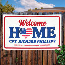 Suche nach zuhause banner Patriotisch