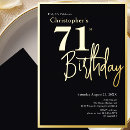 Recherche de anniversaire 71 ans cartes invitations Pour lui