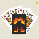 Suche nach flammen spielkarten Heiß