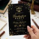 Recherche de école de droit invitations Or noir