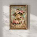 Suche nach vintage pfingstrosen poster Blumig